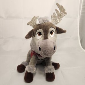 8” TY Sparkle Sven Frozen Reindeer Plush Stuffed Animal